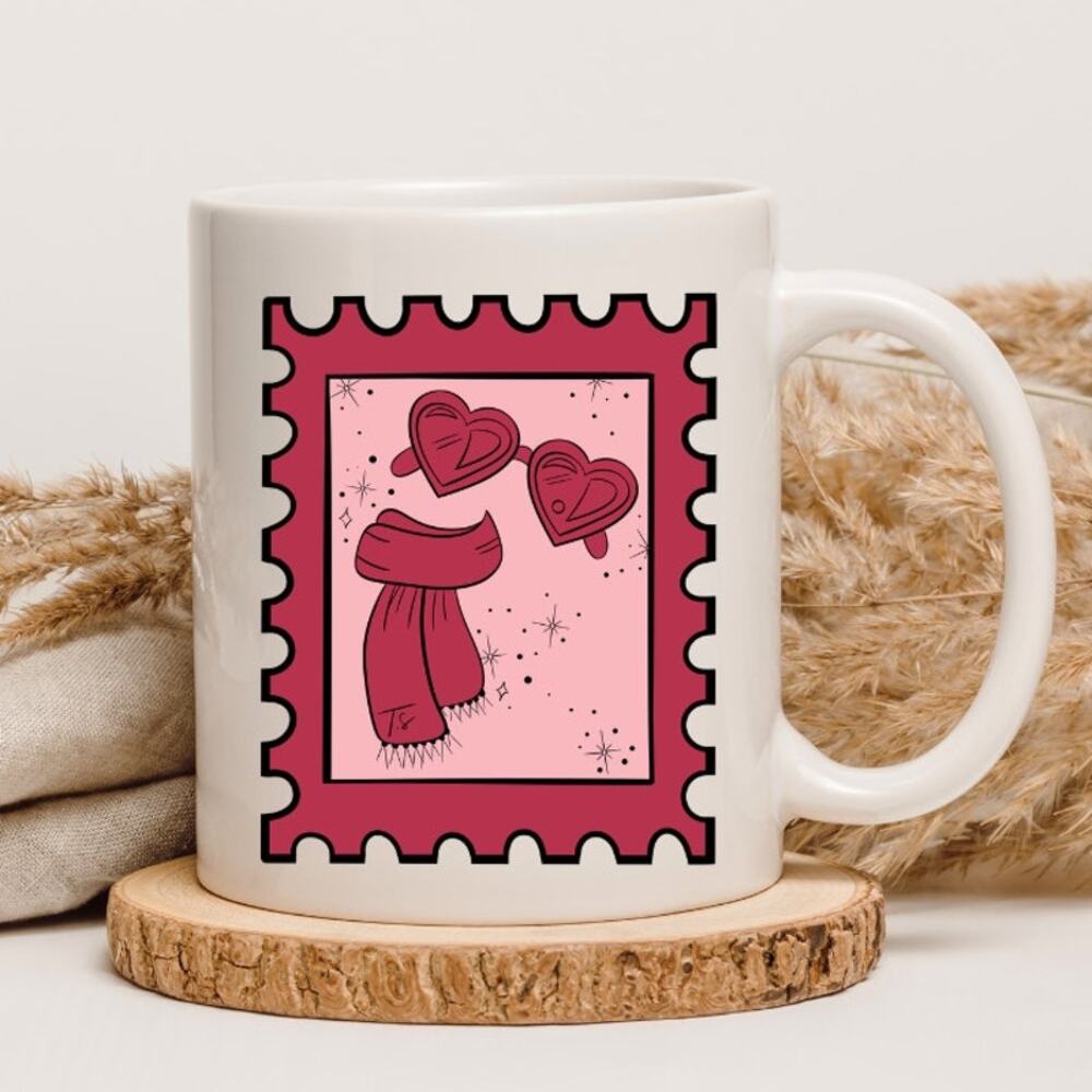 Taylor Swift Red Themed 15 oz Coffee Mug Swiftie Gift